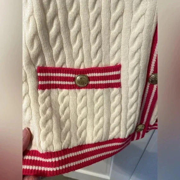 Marled Button Down Cardigan - Picture 4 of 5